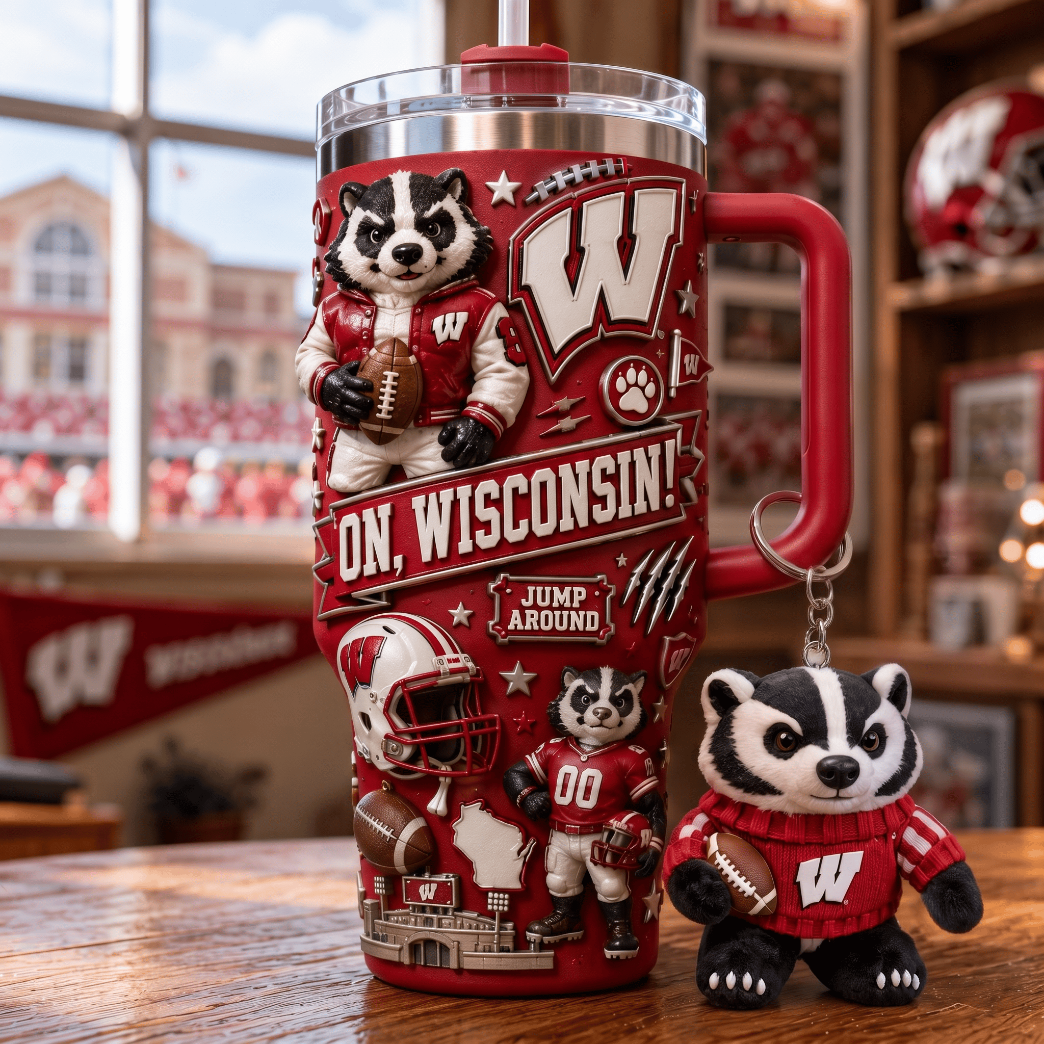 WBG 40oz Tumbler With Handle HTTT