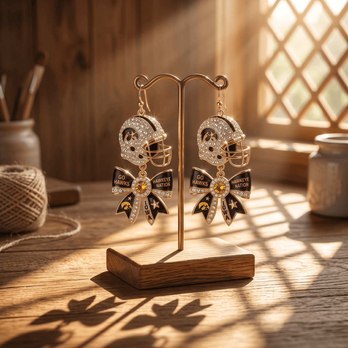 Premium IWHK Dangle Earrings TNSM