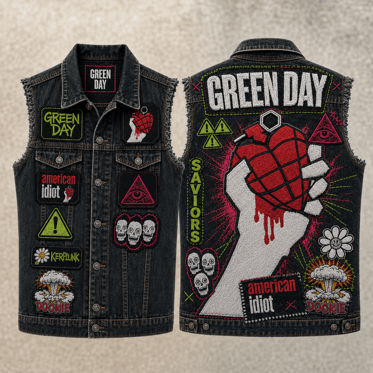 GRD PREMIUM DENIM VEST NVH