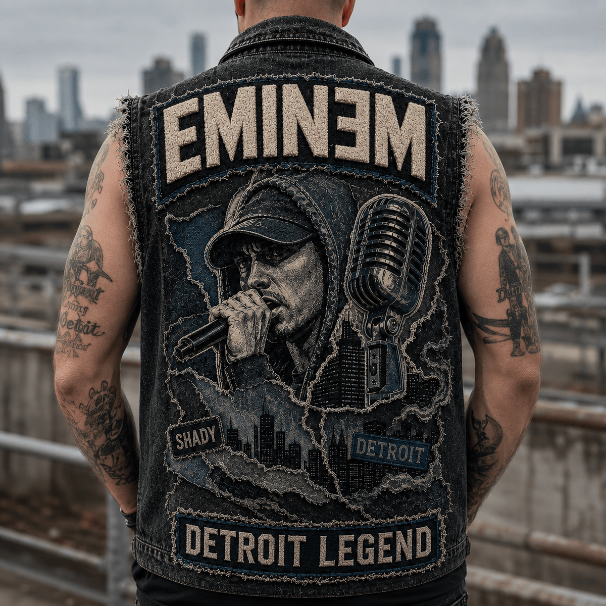 EMN PREMIUM DENIM VEST NVH