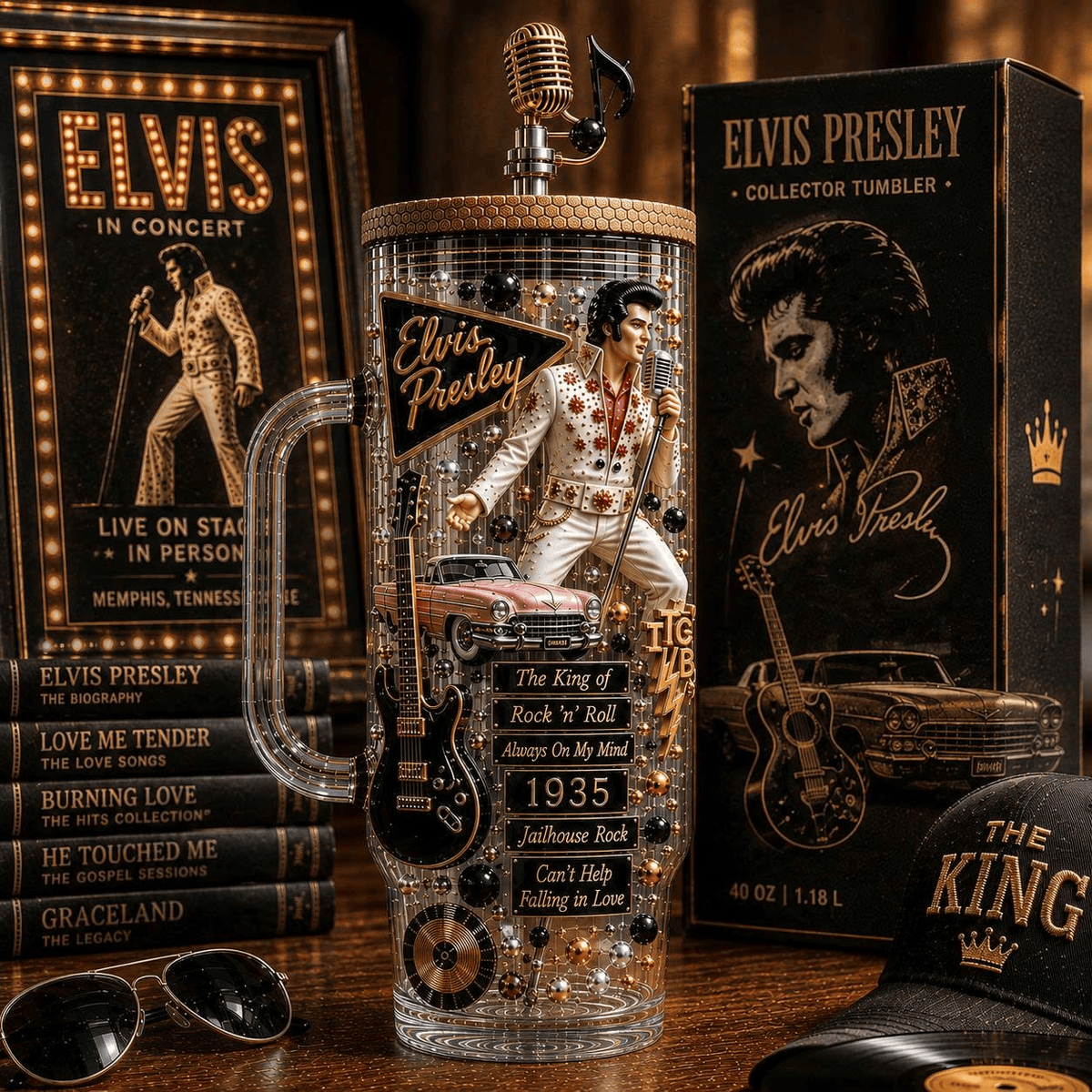 ELV 40oz Tumbler With Handle NHVH