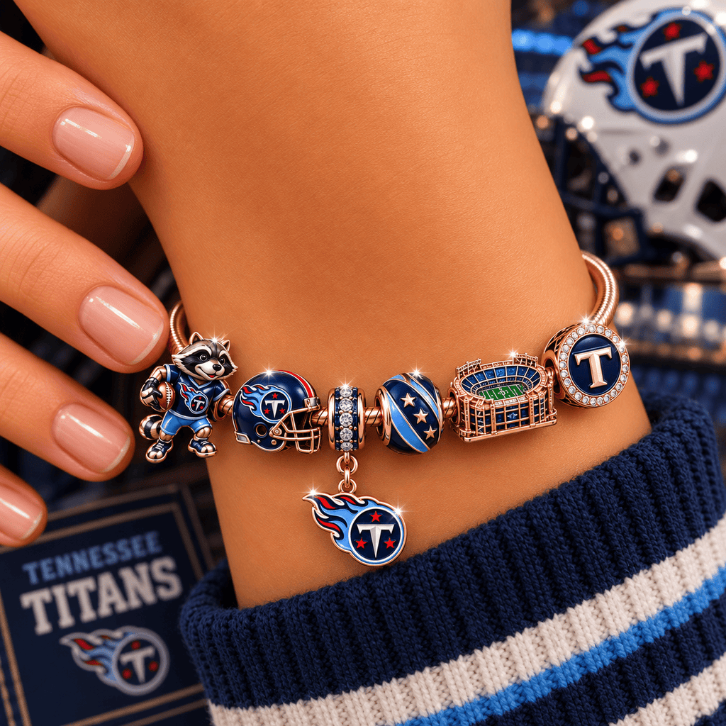 TNST Gold Charm Bracelet Set NHVH