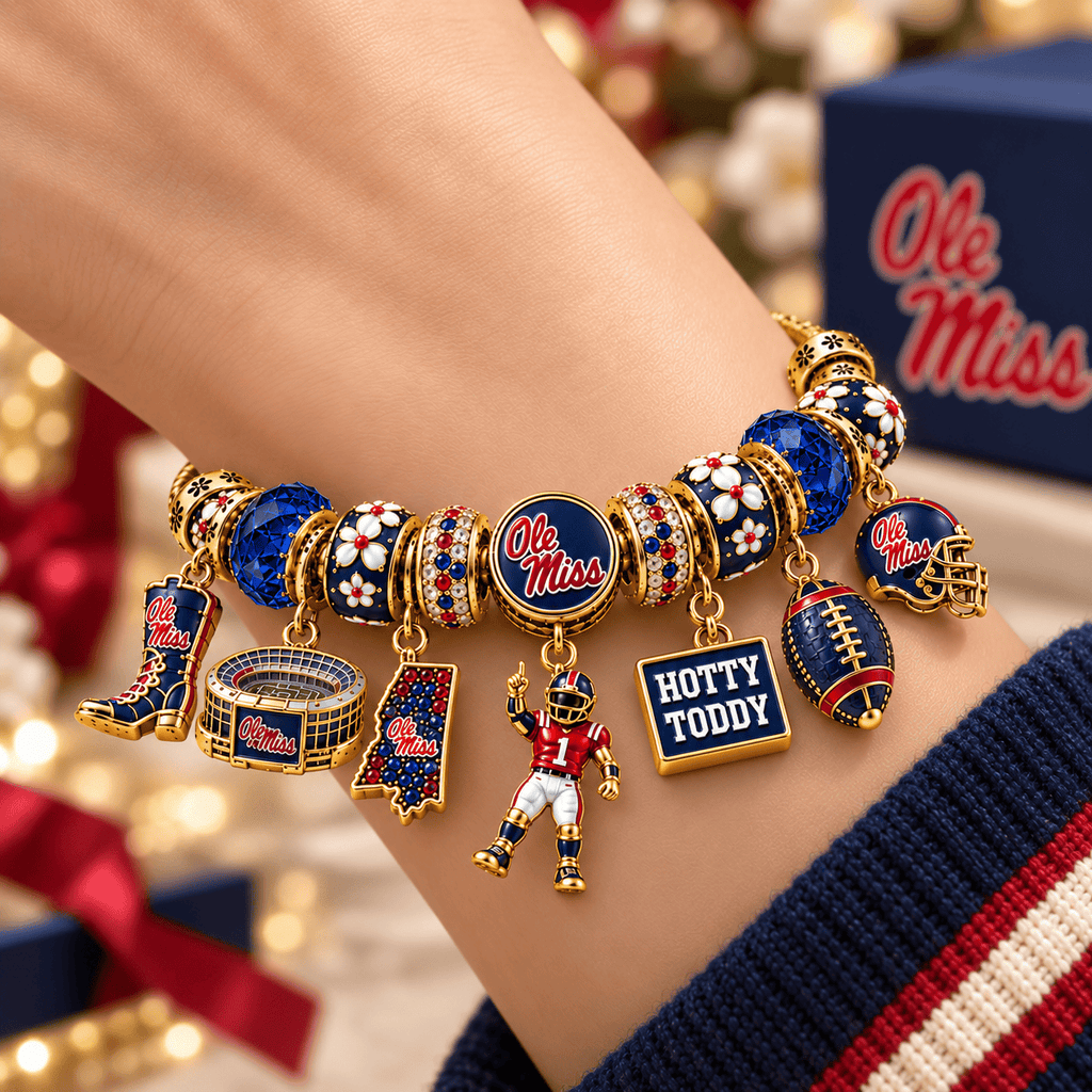 OMR Gold Charm Bracelet Set NHVH