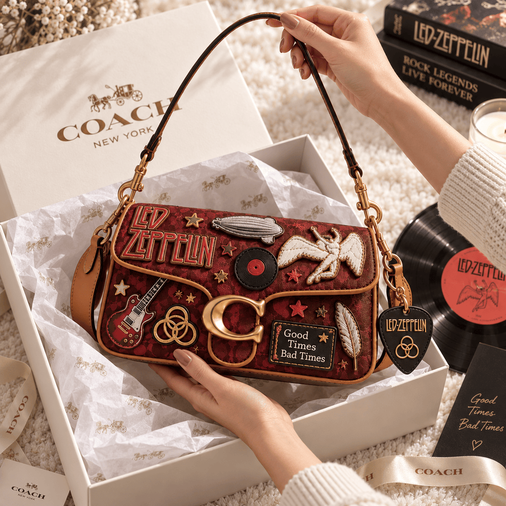 Premium LZPL Coach Shoulder Cross With Charm NPL