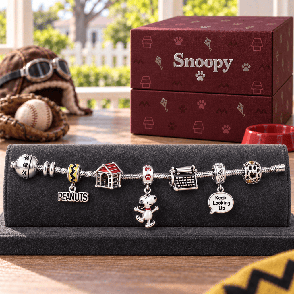 SPNY Silver Charm Bracelet Set HQH