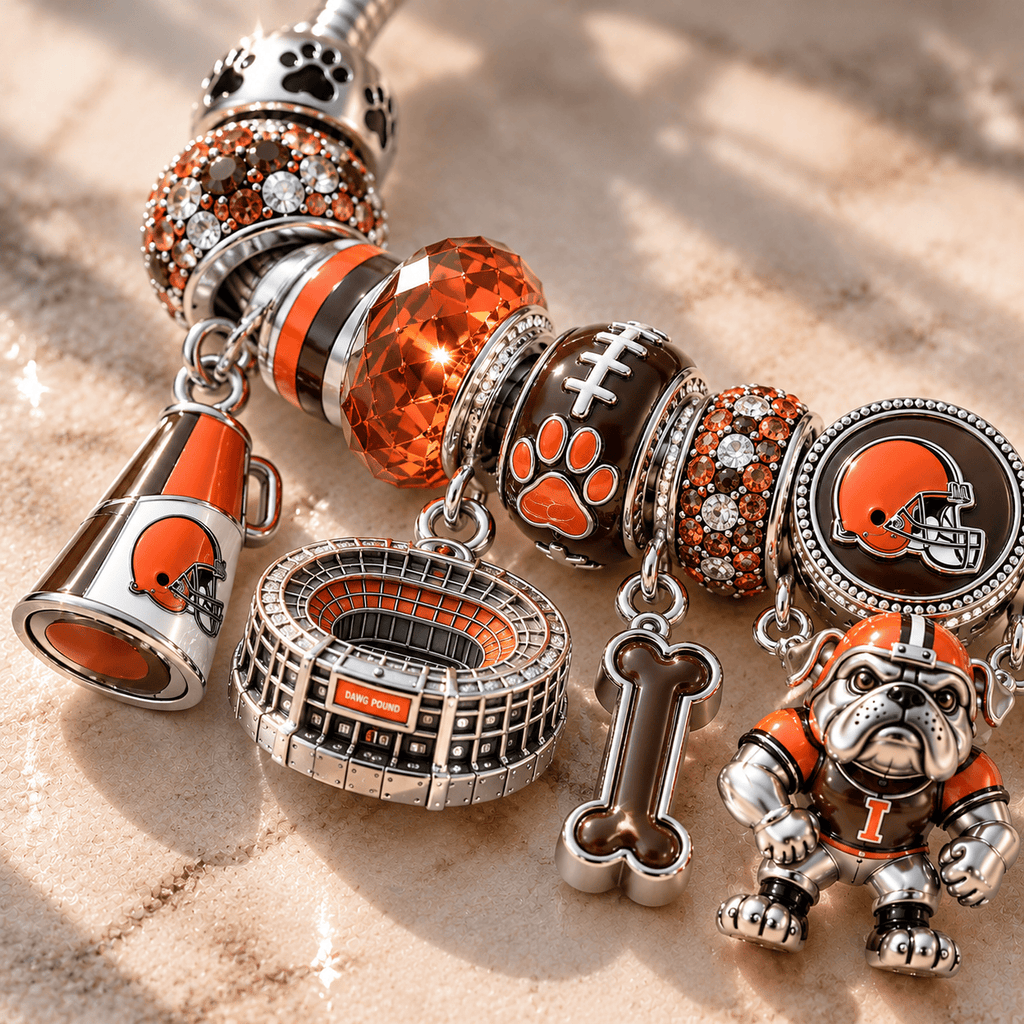 CLVB Silver Charm Bracelet Set NTTB