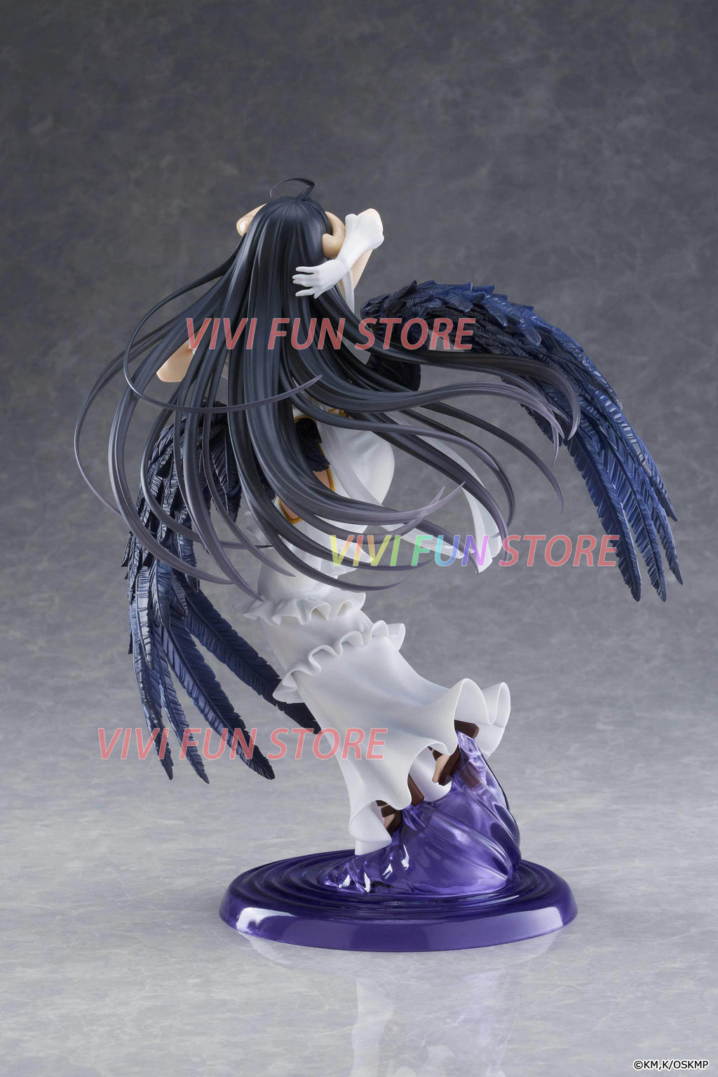 In Stock TAITO T-most OVERLORD Albedo Pure White Devil ver.  Model Toys 29cm Beautiful girl Model Static ornaments