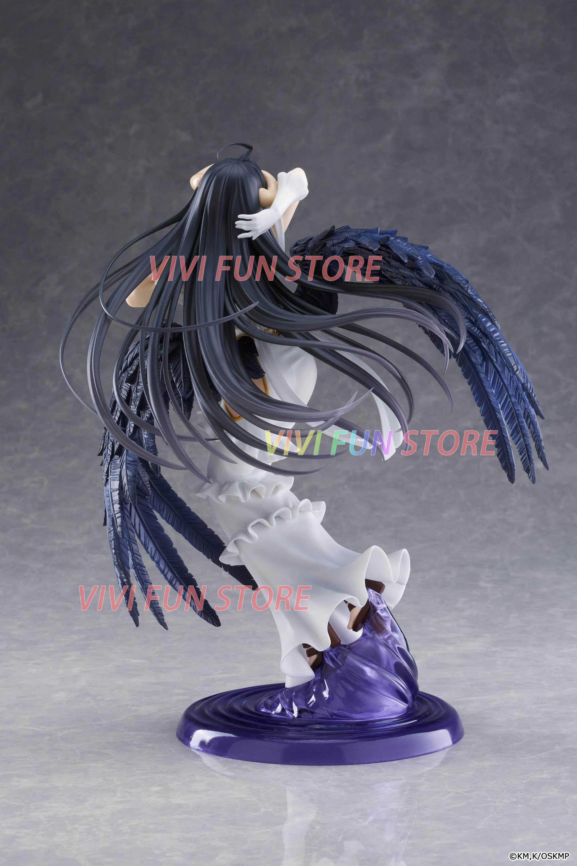 In Stock TAITO T-most OVERLORD Albedo Pure White Devil ver.  Model Toys 29cm Beautiful girl Model Static ornaments